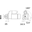 Startér MAHLE ORIGINAL MS 355