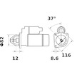 Startér MAHLE ORIGINAL MS 372