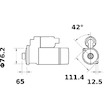 Startér MAHLE ORIGINAL MS 38