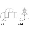 Startér MAHLE ORIGINAL MS 422