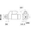 Startér MAHLE ORIGINAL MS 448