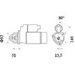 Startér MAHLE ORIGINAL MS 558