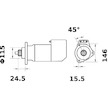 Startér MAHLE ORIGINAL MS 562