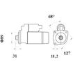 Startér MAHLE ORIGINAL MS 779