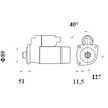 Startér MAHLE ORIGINAL MS 975
