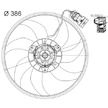 Větrák, chlazení motoru MAHLE ORIGINAL CFF 162 000P