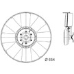 Větrák, chlazení motoru MAHLE ORIGINAL CFF 436 000P