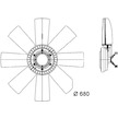 Větrák, chlazení motoru MAHLE ORIGINAL CFF 438 000P
