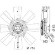 Větrák, chlazení motoru MAHLE ORIGINAL CFF 473 000P