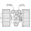 vnitřní ventilátor MAHLE ORIGINAL AB 81 000S