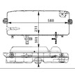 Vyrovnávací nádoba, chladivo MAHLE ORIGINAL CRT 46 000S
