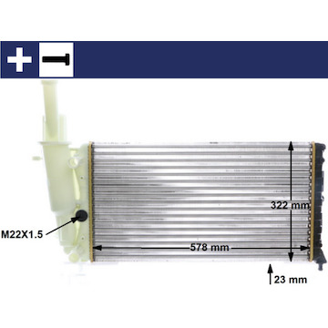 Chladič, chlazení motoru MAHLE ORIGINAL CR 354 000S