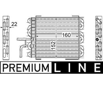 Chladič paliva MAHLE ORIGINAL CK 10 000P