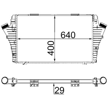 Chladič turba MAHLE ORIGINAL CI 24 000S