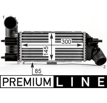 Chladič turba MAHLE ORIGINAL CI 26 000P