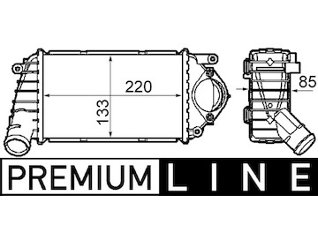 Chladič turba MAHLE ORIGINAL CI 302 000P