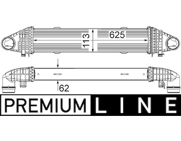 Chladič turba MAHLE ORIGINAL CI 356 000P