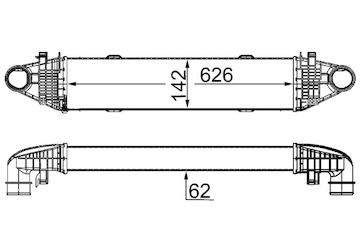 Chladič turba MAHLE ORIGINAL CI 358 000S