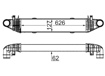 Chladič turba MAHLE ORIGINAL CI 359 000S