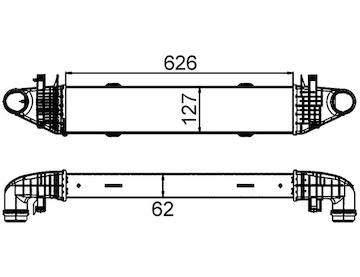 Chladič turba MAHLE ORIGINAL CI 428 000S