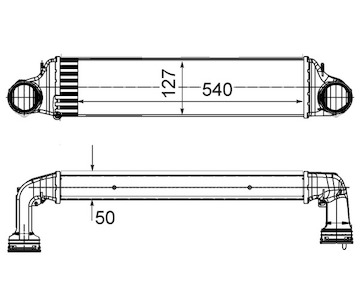 Chladič turba MAHLE ORIGINAL CI 488 000S