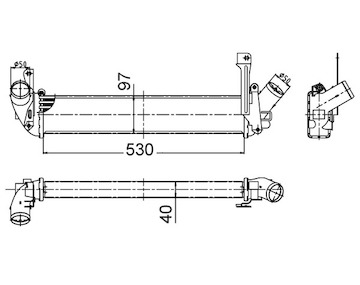 Chladič turba MAHLE ORIGINAL CI 506 000S