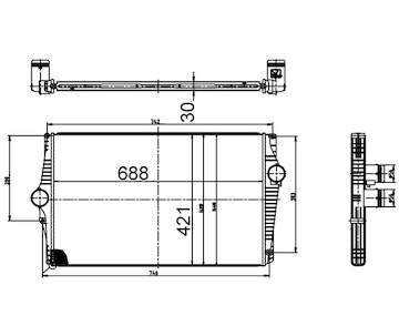 Chladič turba MAHLE ORIGINAL CI 520 000S