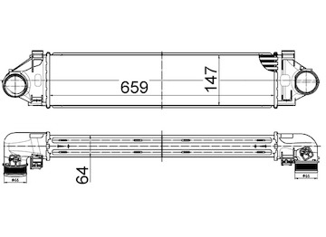 Chladič turba MAHLE ORIGINAL CI 521 000S