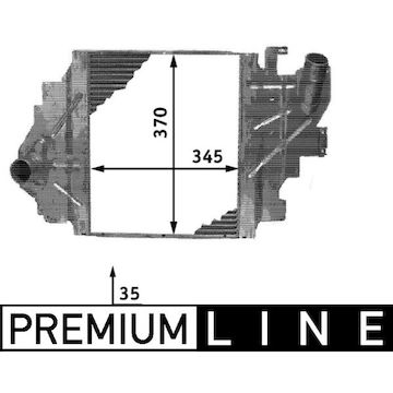 Chladič turba MAHLE ORIGINAL CI 65 000P