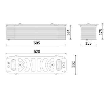 Chladič turba MAHLE ORIGINAL CI 699 000P