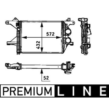 Chladič turba MAHLE ORIGINAL CI 94 000P