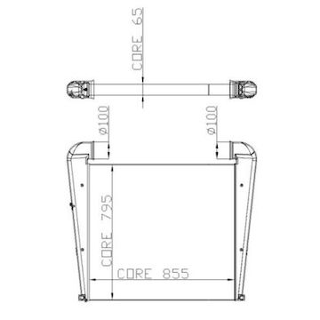 Chladič turba MAHLE ORIGINAL CI 97 000S