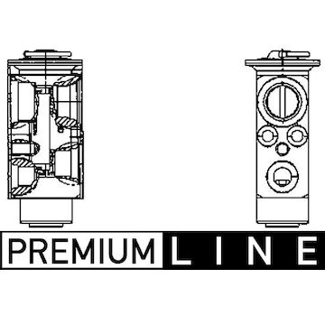 Expanzní ventil, klimatizace MAHLE ORIGINAL AVE 131 000P