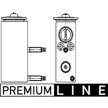 Expanzní ventil, klimatizace MAHLE ORIGINAL AVE 70 000P