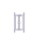 Hlavní ložiska klikového hřídele KING F 730U-CP-1.25