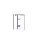 Hlavní ložiska klikového hřídele KING M 550/5-CP-020