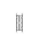 Hlavní ložiska klikového hřídele KING MK1285U-CP-0.5