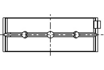 Hlavní ložiska klikového hřídele MAHLE ORIGINAL 007 HL 20571 200