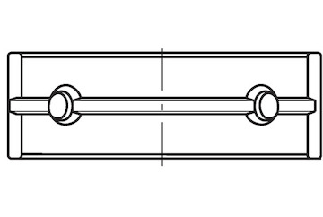 Hlavní ložiska klikového hřídele MAHLE ORIGINAL 014 HL 22004 000