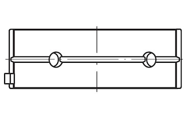 Hlavní ložiska klikového hřídele MAHLE ORIGINAL 039 HL 19948 000