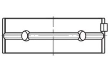 Hlavní ložiska klikového hřídele MAHLE ORIGINAL 099 HL 21068 000