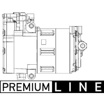 Kompresor, klimatizace MAHLE ORIGINAL ACP 1453 000P