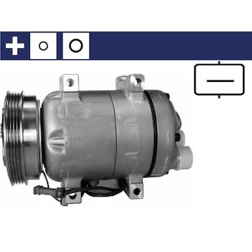 Kompresor, klimatizace MAHLE ORIGINAL ACP 53 000S