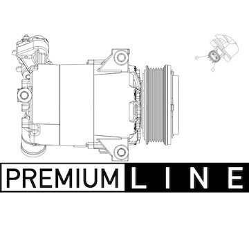 Kompresor, klimatizace MAHLE ORIGINAL ACP 556 000P