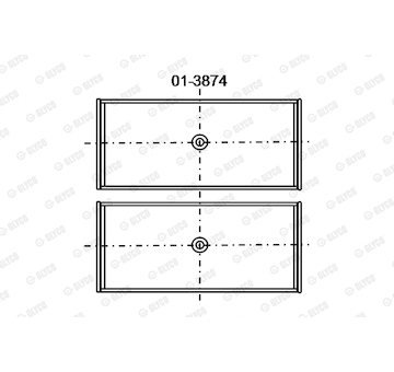 Ložisko GLYCO 01-3874