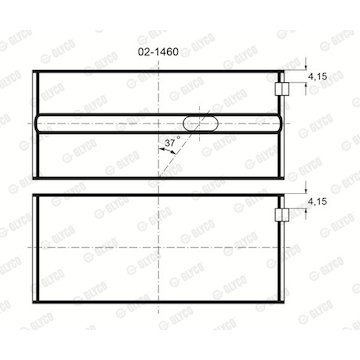 Ložisko GLYCO 02-1460