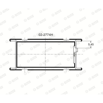 Ložisko GLYCO 02-2774H