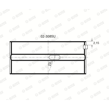 Ložisko GLYCO 02-3085U