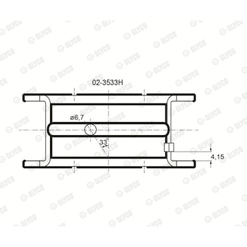 Ložisko GLYCO 02-3533H