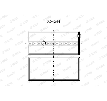 Ložisko GLYCO 02-4244
